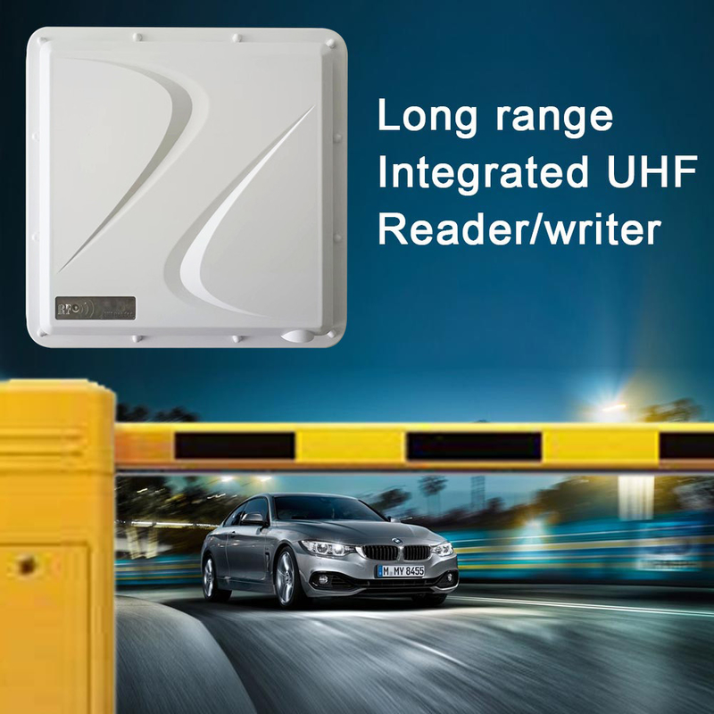 লং রেঞ্জ RFID কার্ড অ্যাক্সেস কন্ট্রোল 1 - 8m ইন্টিগ্রেটেড UHF RFID রিডার