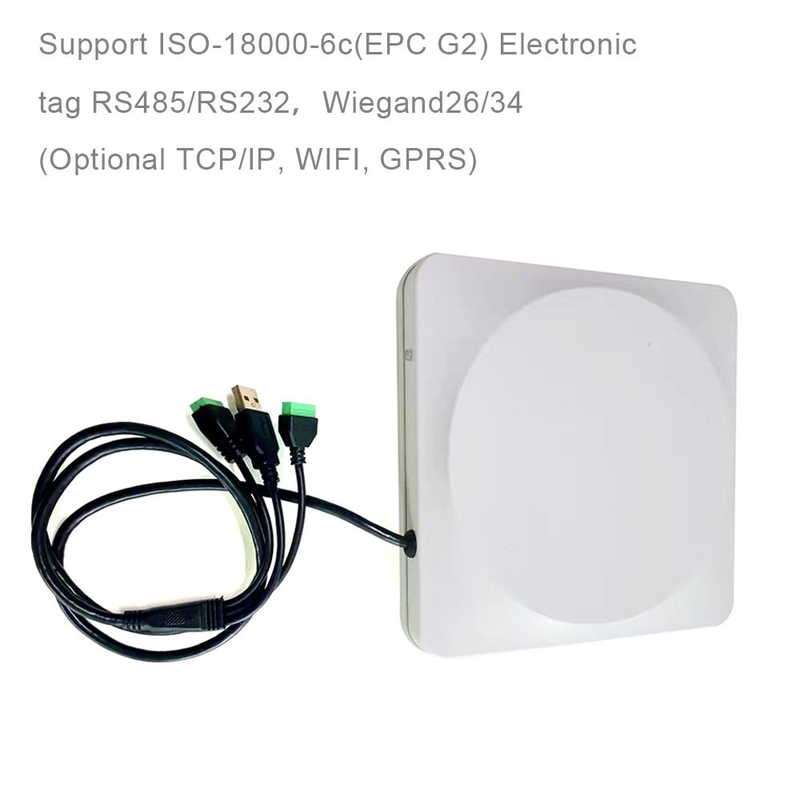 Wiegand RS232 RS485 লং রেঞ্জ NFC RFID কার্ড অ্যাক্সেস কন্ট্রোল UHF রিডার