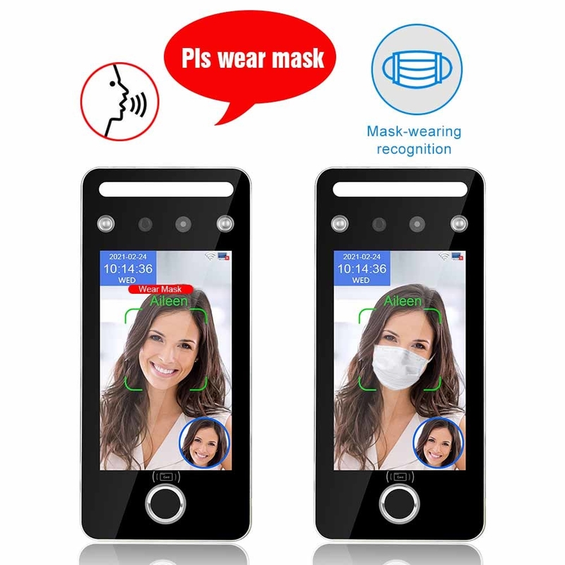 0.2s AI ফেস রিকগনিশন অ্যাক্সেস সিস্টেম SDK ফিঙ্গারপ্রিন্ট ডিভাইস ডোর লক