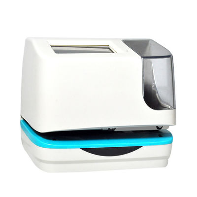 হোয়াইট ডিজিটাল টাইম রেকর্ডার টাচ স্ক্রীন 5 লাইন ইলেকট্রনিক ডেট টাইম স্ট্যাম্প মেশিন