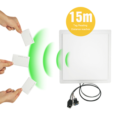 পার্কিং ব্যবস্থাপনার জন্য Linux IP67 15m লং রেঞ্জ UHF RFID রিডার USB TCP WIFI