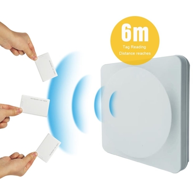 860mhz-960mhzr লং রেঞ্জ RFID রিডার ফ্রি SDK ওয়াটারপ্রুফ 8m দূরত্ব UHF কার্ড রাইটার