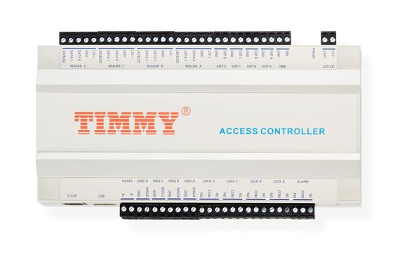 Wiegand RS485 USB TCP IP 4 ডোর অ্যাক্সেস কন্ট্রোলার অ্যাক্সেস কন্ট্রোল সিস্টেম ফ্রি SDK সহ