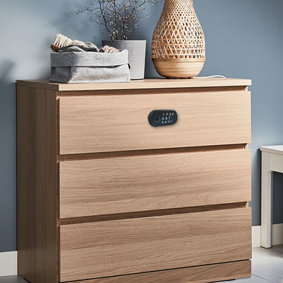 ক্যাবিনেট ড্রয়ারের জন্য বৈদ্যুতিক Tuya স্মার্ট লক RFID কার্ড পাসওয়ার্ড বায়োমেট্রিক ফিঙ্গারপ্রিন্ট