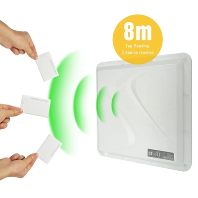 লং রেঞ্জ RFID কার্ড অ্যাক্সেস কন্ট্রোল 1 - 8m ইন্টিগ্রেটেড UHF RFID রিডার