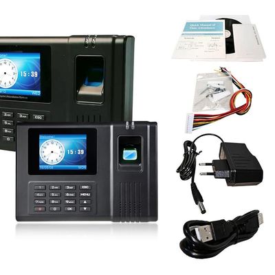 নেটওয়ার্ক পাঞ্চ ২.৮ ইঞ্চি ফিঙ্গারপ্রিন্ট সময় উপস্থিতি রেকর্ডার