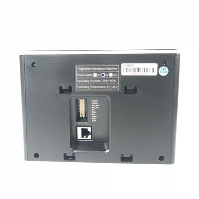 কর্মচারীরা পাঞ্চ ডেস্কটপ বায়োমেট্রিক ফিঙ্গারপ্রিন্ট সময় ঘড়ি