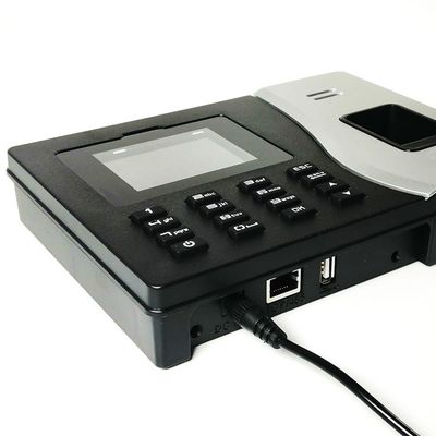 কার্ডের পাসওয়ার্ড 9 ভি এলসিডি ফিঙ্গারপ্রিন্ট সময় উপস্থিতি সিস্টেম