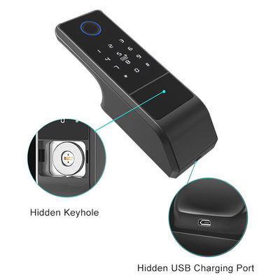 স্মার্ট টুয়া ওয়াইফাই লক মোবাইল কন্ট্রোল ফিঙ্গারপ্রিন্ট আরএফআইডি ওপেন ফ্ল্যাট হোম লক