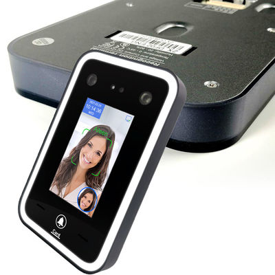 প্রশস্ত ডায়নামিক ফেস রিকগনিশন ফিঙ্গারপ্রিন্ট টাইম অ্যাটেন্ডেন্স টার্মিনাল ফ্রি এসডিকে