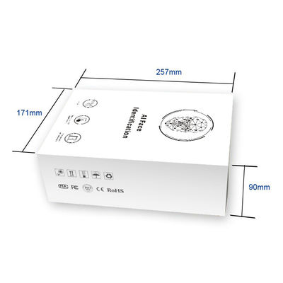 আউটডোর দৃশ্যমান হালকা লাইভ ফেস স্বীকৃতি উপস্থিতি মেশিন অ্যাক্সেস কন্ট্রোল রিডার