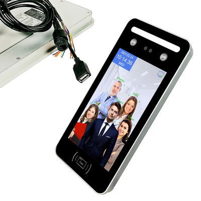 ওয়াইফাই ওয়্যারলেস আরএফআইডি কার্ড সহ 8 ইঞ্চি ফেসিয়াল রিকগনিশন অ্যাক্সেস কন্ট্রোল সিস্টেম