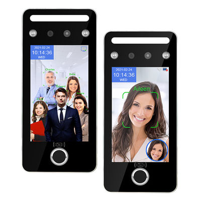 WiFi HD 720P বায়োমেট্রিক সময় উপস্থিতি সিস্টেম মুখ স্বীকৃতি মেশিন