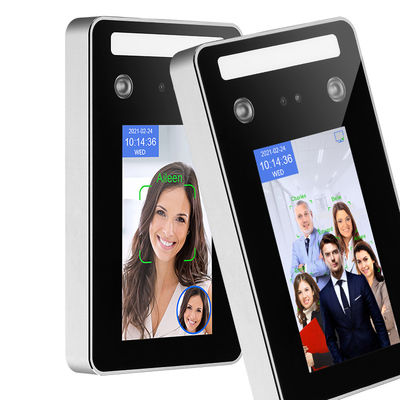 বায়োমেট্রিক টিসিপি ফেস স্বীকৃতি উপস্থিতি মেশিন কিউআর কোড ডোর নিয়ন্ত্রণ এসডিকে সঙ্গে K