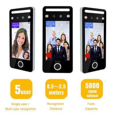 মাল্টি পার্সন ওয়্যারলেস বায়োমেট্রিক ফেস অ্যাটেন্ডেন্স মেশিন অ্যাক্সেস কন্ট্রোল সিস্টেম