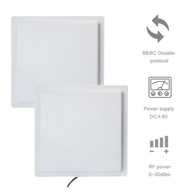 ওয়াটারপ্রুফ অ্যান্টেনা উইগ্যান্ড 485 ইন্টারফেস সহ এন্টি জালিয়াতি UHF আরএফআইডি রিডার