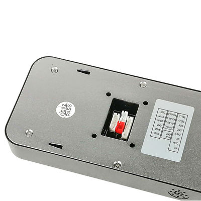 DC12V মুখ স্বীকৃতি উপস্থিতি মেশিন AI06 দৃশ্যমান হালকা QR কোড
