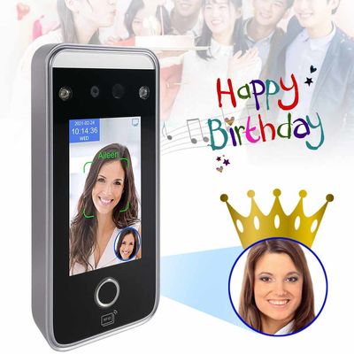 0.2s RFID বায়োমেট্রিক ফিঙ্গারপ্রিন্ট মেশিন সমর্থন 125KHZ ওয়াইফাই SDK ক্লাউড