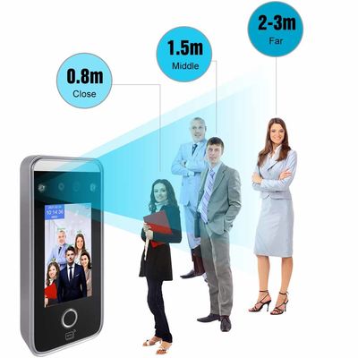 4.3" আইপিএস ফিঙ্গারপ্রিন্ট অ্যাটেনডেন্স সিস্টেম 272x480 টাচ স্ক্রিন ফেস রিকগনিশন মেশিন