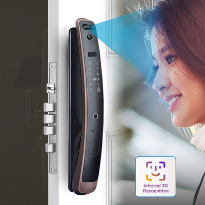 Wifi Tuya Smart Lock 3D অ্যাক্সেস কন্ট্রোল ফেস রিকগনিশন ডোর লক