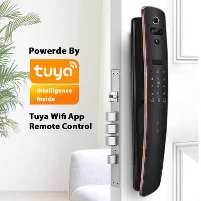 3D ফেস ডিজিটাল টুয়া স্মার্ট লক RFID ফিঙ্গারপ্রিন্ট অ্যাক্সেস কন্ট্রোল অ্যালুমিনিয়াম অ্যালয়